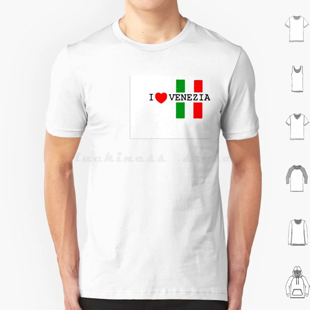 Love Venezia T Shirt Cotone Uomo Donna Stampa Fai Da Te Venezia Venezia Gondola San Marco Vivaldi Serenissima Leone Repubblica Vaporetto
