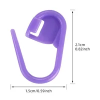 50/200/500pcs Knitting Crochet Tool, Locking Marking Buckle, Small Ring Pin, Sweater Counter, Plastic Counting Buckle 6