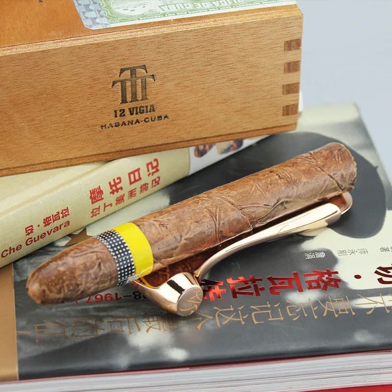 GUEVARA Cigar Holder Display Stand Multi-function Cigar Case  Box Nailing Edge Opener Smoking Accessories