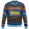 Back To The Future Ugly Christmas Sweater Cartoon Anime Women Men Pullover Tops 2025 New Fashion Couple Hoodie Sweatshirt 1