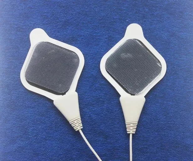 10pcs 40PCS 4x4cm Replacement Gel Pad sheet Conductive for Low-frequency Pulse Massager HV-F310 F311 F320 4cm