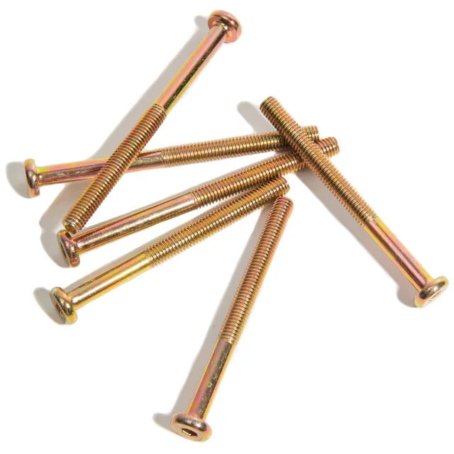 Kit Viti Per Lettino Taiss - 20 Set Con Bulloni M6 X 20/40/60/80mm, Dadi E Chiave - Ricambio Hardware - Foto 6