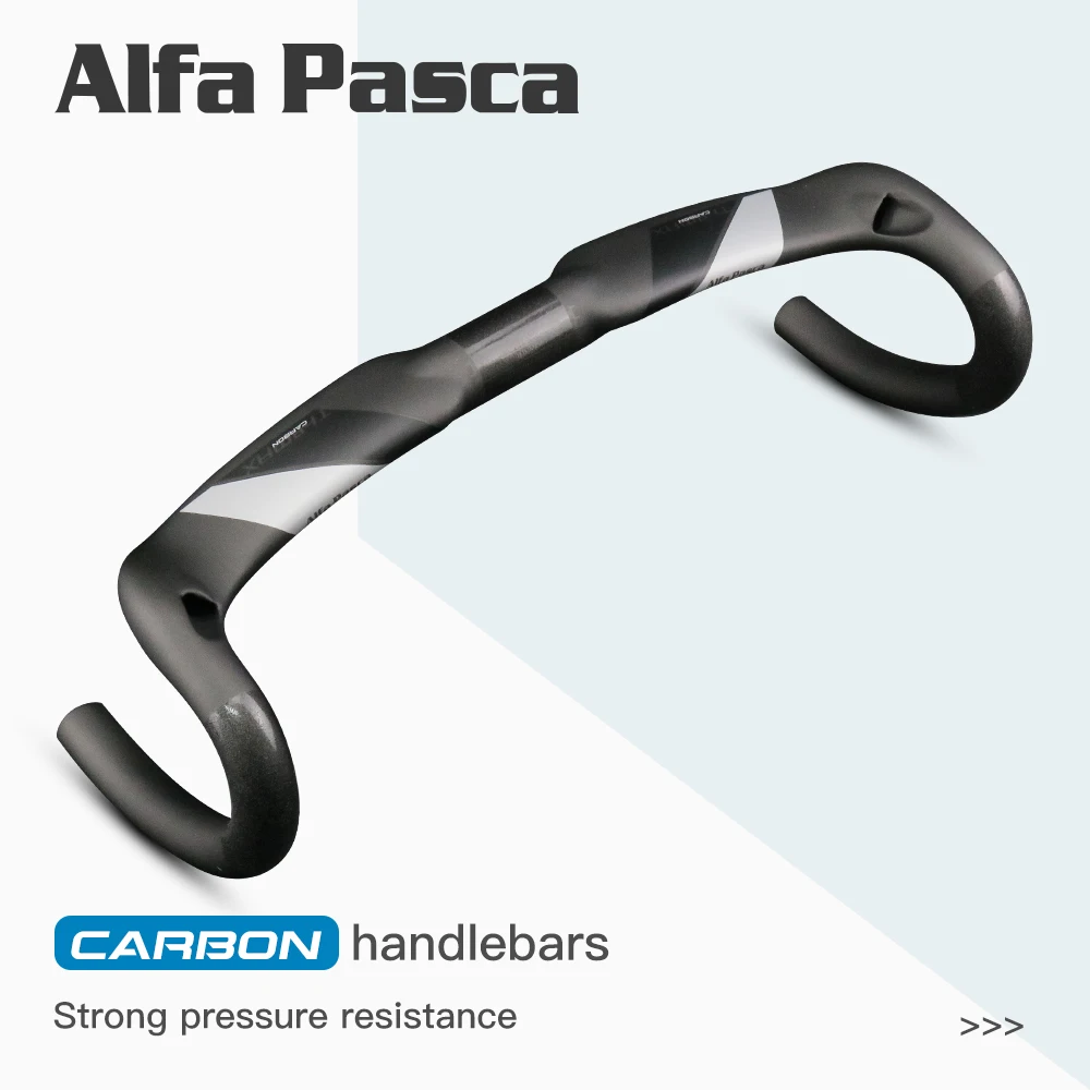 AlfaPascaCarbonHandlebarRoadBicycleHandlebarsCyclingBikeHandle
