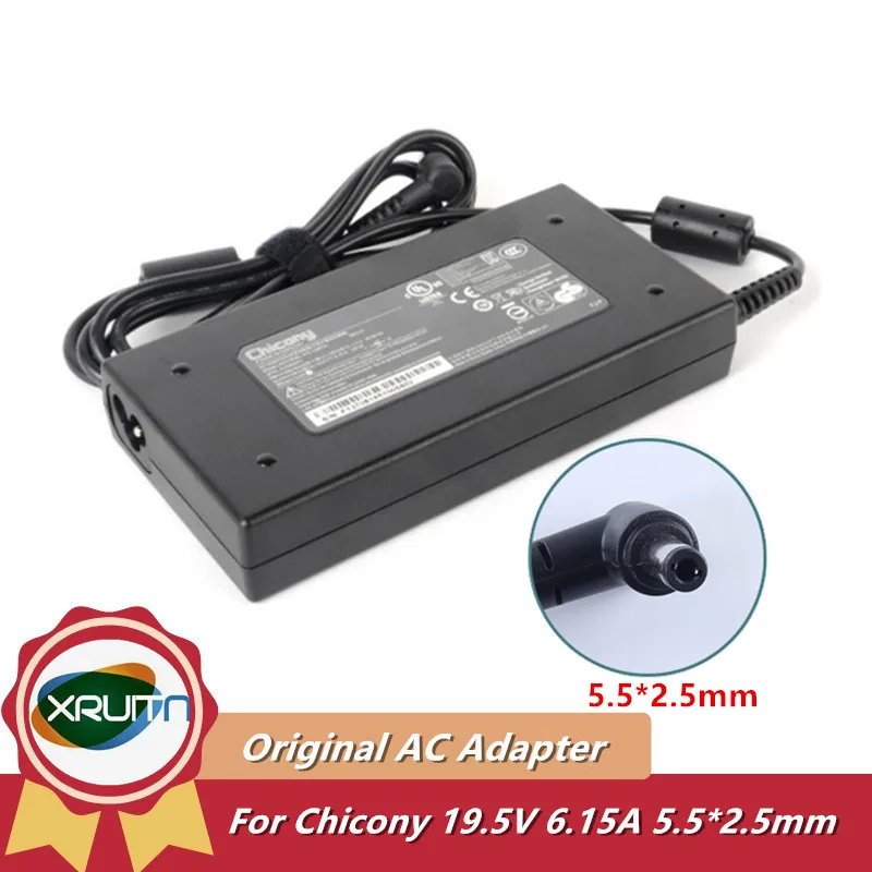 original-195v-615a-120w-chicony-​a120a041p-​a12-120p1-ac-power-adapter-for​-clevo-n850hj1-n85hk-w35-37et-w355st-w650sj-w370st