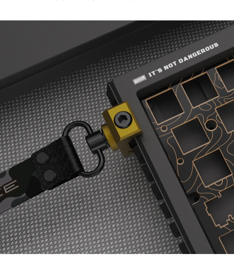 KeysMe PIC60 アルミキーボードキットセット Wooting 60HE + サポート