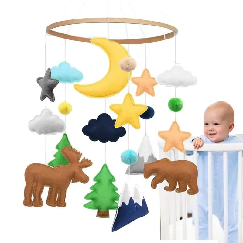 

Woodland Animal Crib Mobile For Babies Jungle Animal Theme Nursery Mobile Farm Animals Crib Mobile For Bedroom Living Room