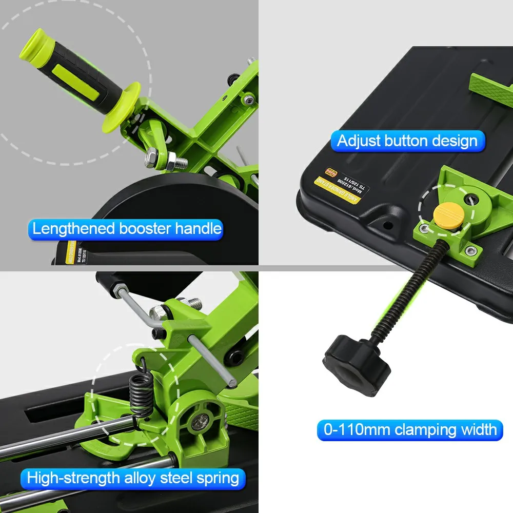 앵글 그라인더 스탠드 앵글 그라인더 홀더 목공 도구 DIY 컷 스탠드 그라인더 지원 Dremel 전동 공구 액세서리