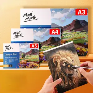 Mont Marte Marker Pad A3/A4/A5 Sketchbook Hand-painted Gouache Watercolor  Doodle Book Not Permeate Smooth Clear Texture - AliExpress