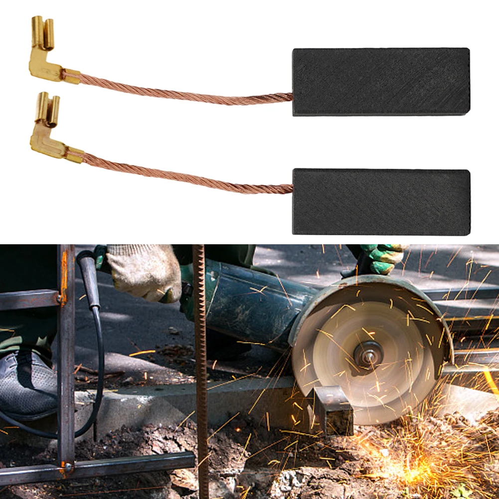 

Essential Carbon Brushes For Rotary Hammer Drill And Circular Saw For McCulloch 2200 Chain Saw X73 Woodshark 350 400 D94