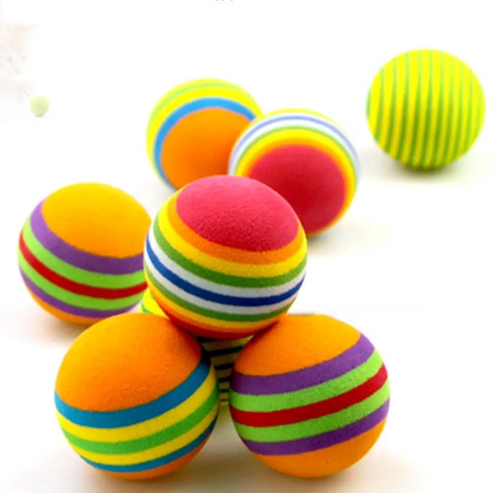 

10Pcs Multi-purpose Golf Foam Ball High Security Wear-resistant Eco-friendly Golf Practice Ball for Indoor