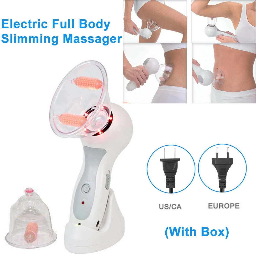 

Электрическая машина для формирования всего тела, инструмент для сжигания жира, портативный вакуумный массаж тела, баночное устройство, уход за сжиганием жира