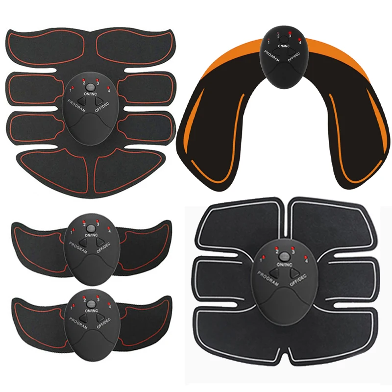 Electric Wireless Muscle Trainer Battery 8 Pack 6pack Abdominal Muscle Trainer Male and Female Fitness  Massager 1