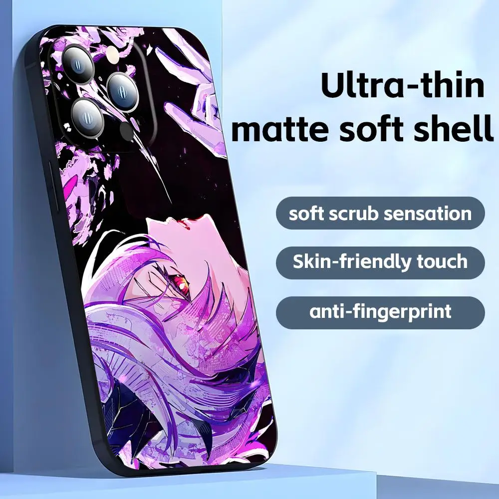 Genshin Impact Durin Shockproof Soft Black Phone Case
