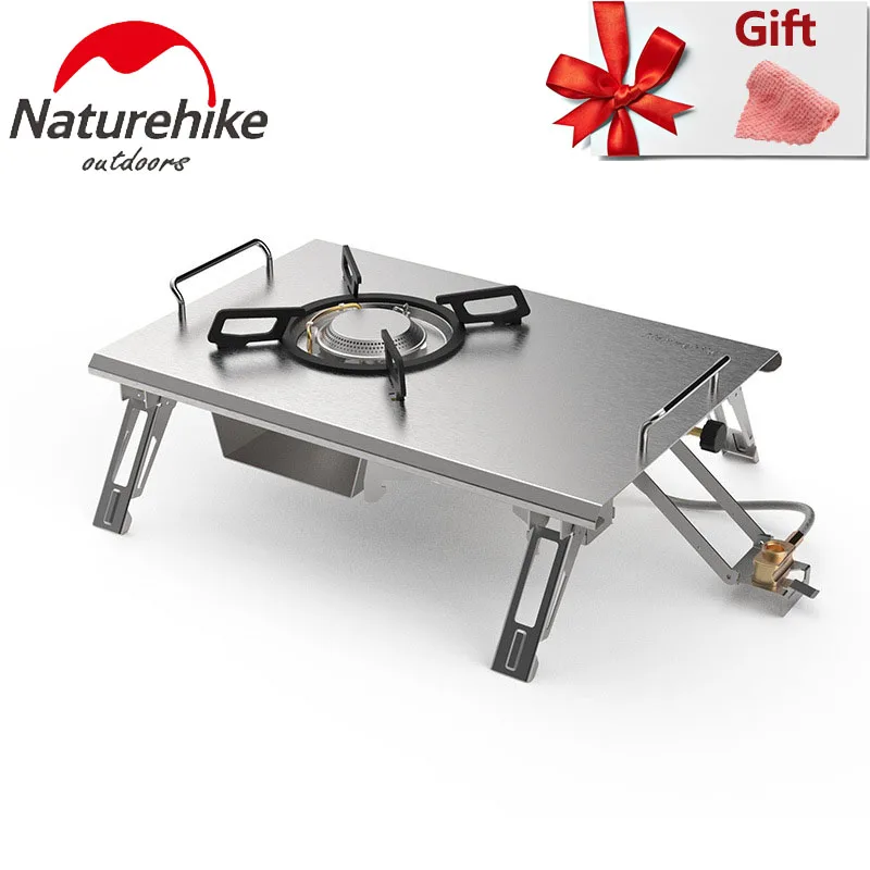 

Naturehike Desktop Folding Single Head Gas Furnace Outdoor Picnic Camping Portable Gas Stove Camping Supplies For Tourism