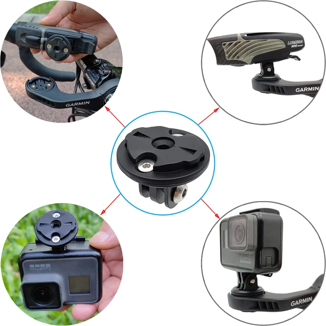 자전거 액세서리 통합을 향상시키는 Garmin Go Pro 콤보 마운트