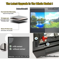 2025 Hot Nano Grey Crystal ALR Projector Screen Ambient Light Rejecting Fixed Frame 1CM Ultra Narrow Border CLR 4K 8K Projection - Image 2
