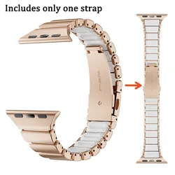 Luxury Stainless Steel Bracelet - 40mm - Series 654SE (Rold Gold White)