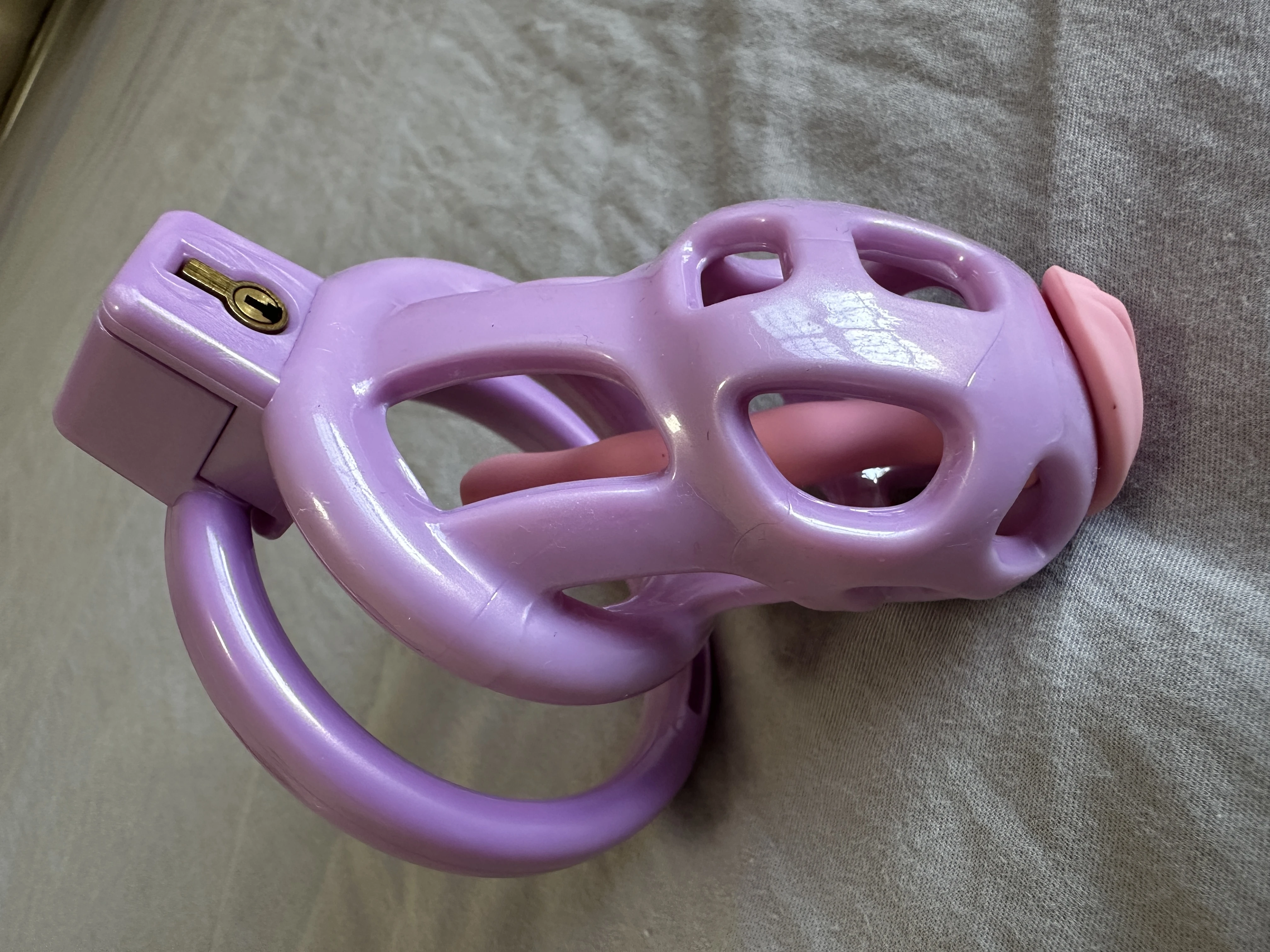 Sex Breasts Chastity Cock Cage Kit