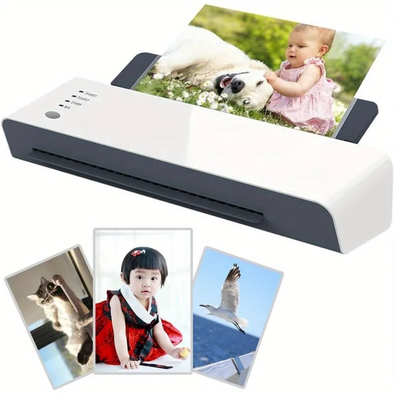 100PCS 55 마이크론 3R 열 라미네이팅 필름 PET 사진/파일/카드/그림 라미네이션 파우치 라미네이터 핫 라미네이터 필름