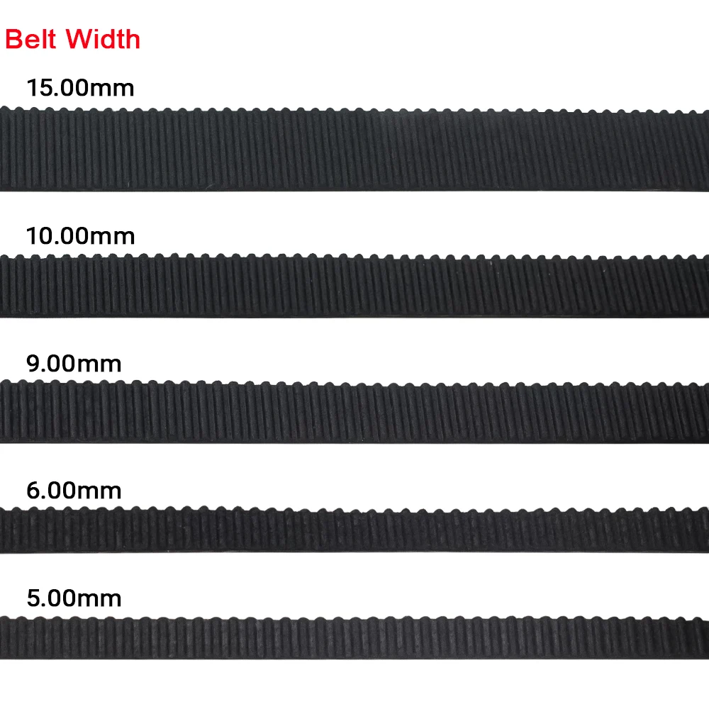 3d Printer Timing Belt 1m/5m/10m/20m GT2 GT3 Open Timing Belt Width 5mm/6mm/9mm/10mm/15mm GT2 GT3 Belt Rubber Aramid Fiber Cut to Length for 3D Printer