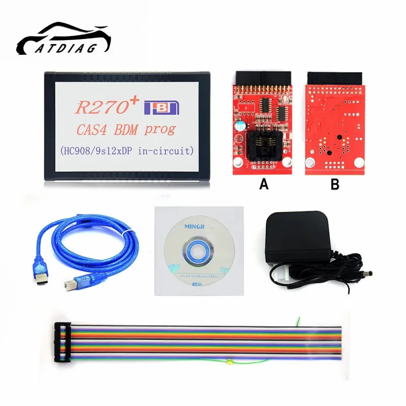 

Newest R270+ V1.20 Auto CAS4 BDM Programmer R270 CAS4 BDM Programmer Professional R270 Support M35080