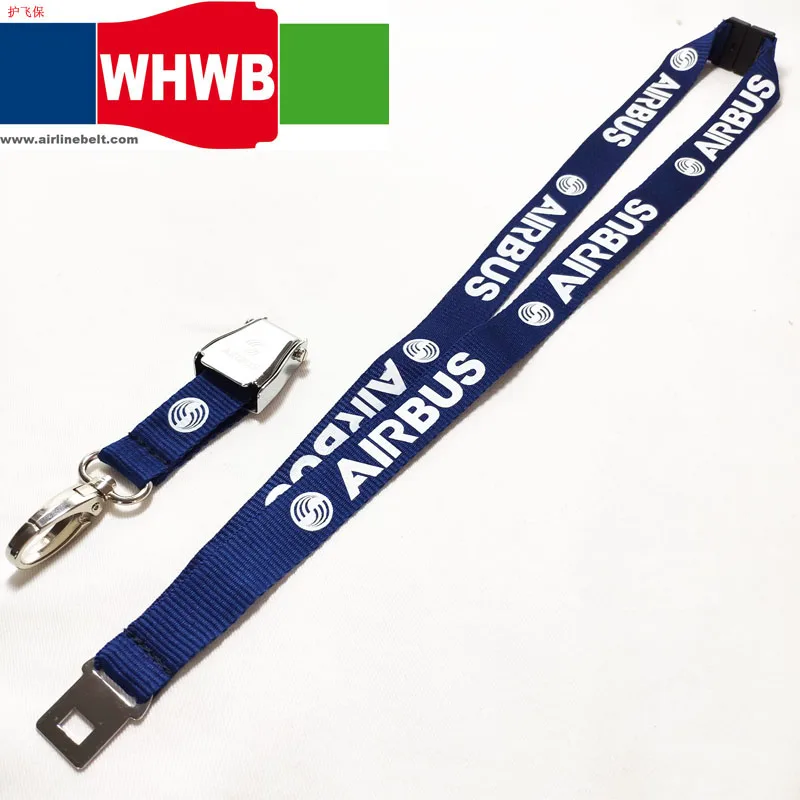 Printed Airbus Lanyard For Pilot Flight Crew's License Id Card Holder Boarding Pass String Sling ...