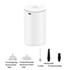 Cordless Electric Vacuum Bag Sealer Pump, Portable USB Charge Vacuum Compression Machine for Food Clothes Storage Bags 6