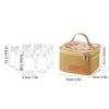 Outdoor Spice Shaker Seasoning Dispenser Spice Containers Camping Seasoning Bottle Camping Spice Kit Set with Travel Storage Bag 6