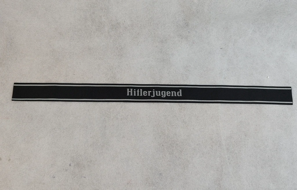 German ELITE 12TH "Hitlerjugend " Cuff Title WW2-Repro