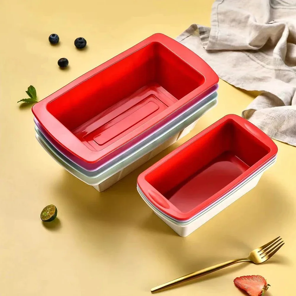 Silicone Nonstick Bread Loaf and Cake Mold - Kitchen Pastry Tool