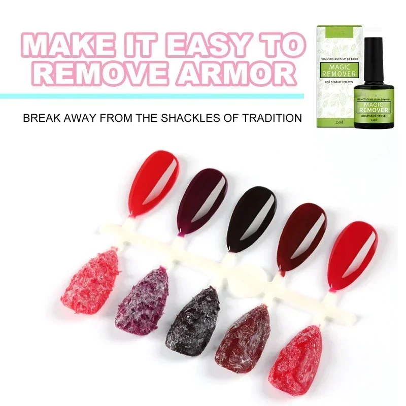 Nail Polish Remover Nail Gel Remover 15ML Magic Nail Gel Polish Remover