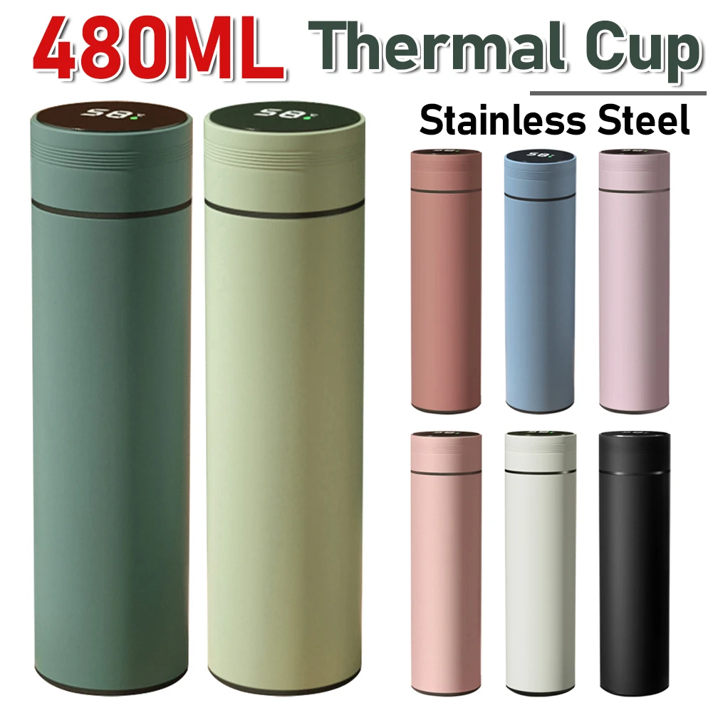 HighQualitySmartThermosCup304StainlessSteel480mlSmart