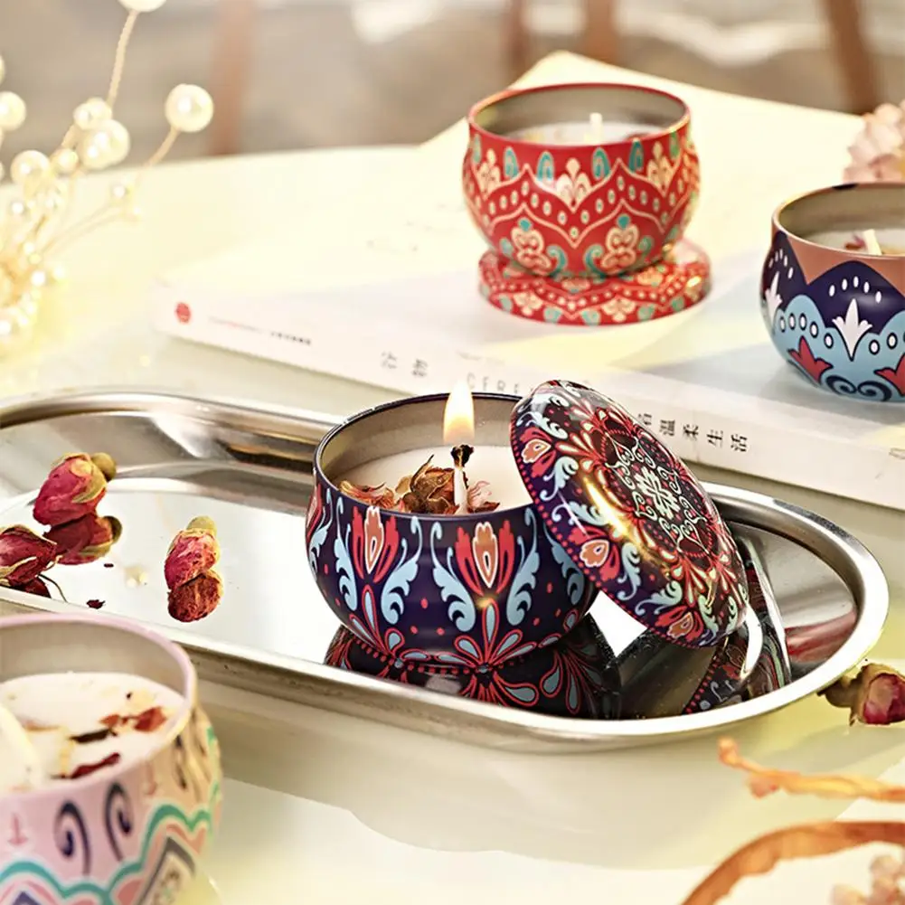Exquisite Flower Fragrance Soy Wax Candles for Elegant Home Decor and Memorable Celebrations