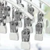 Drying rack sock clip outdoor drying rack Windproof dip plastic clip drying rack Dip plastic coat rack household non-slip jacket 5