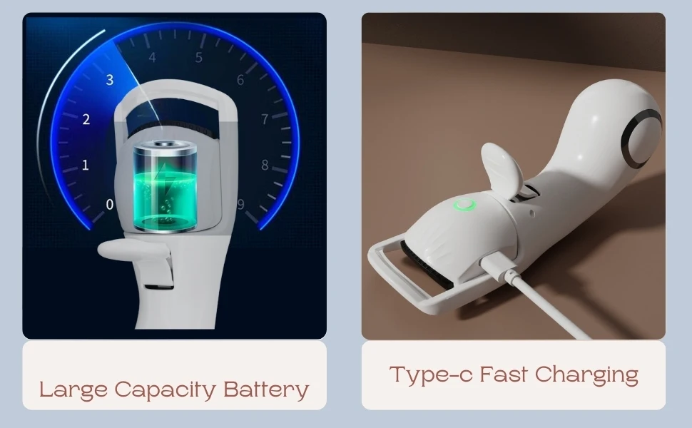 rizador de pestañas eléctrico recargable, control rápido de temperatura, 3 configuraciones de temperatura, adecuado para mujeres &raquo; rizador de pestañas eléctrico recargable