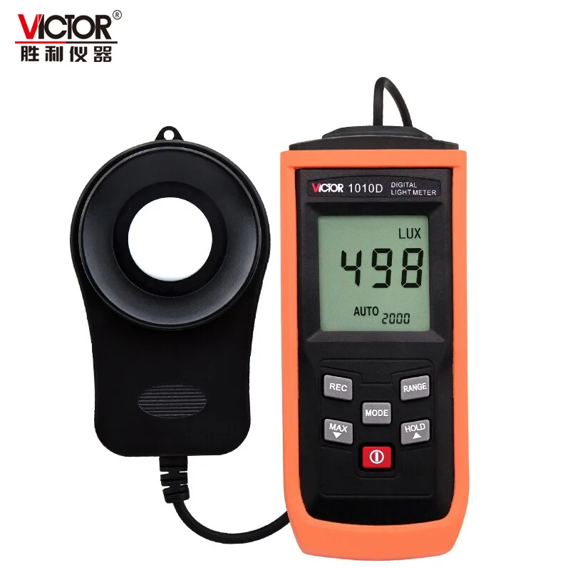 

Цифровой осветитель VICTOR Victory VC1010D, люминесцентный фотометр, измеритель яркости люкс