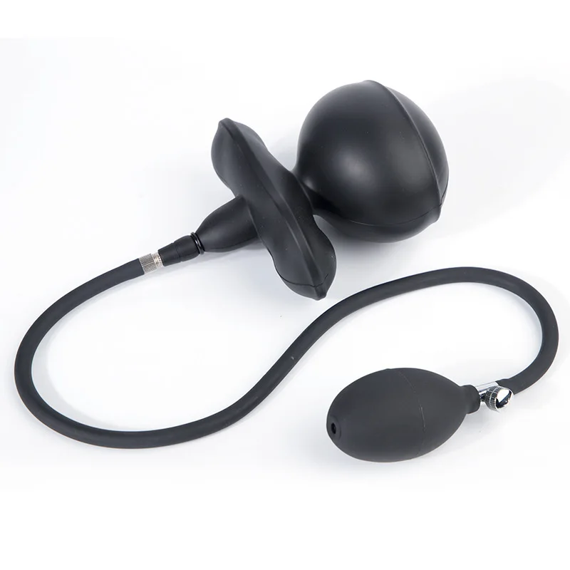 Sex Toys Silicone Mouth Gag BDSM Ball Accessory Inflatable with Pump