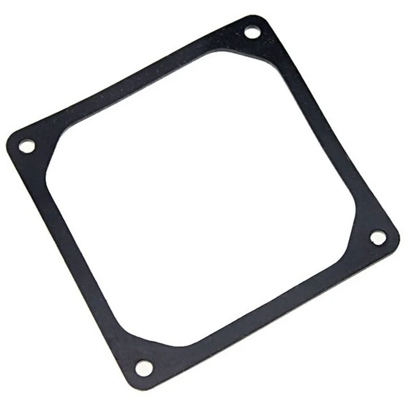 10Pcs 120Mm Anti-Vibration Silicon Fan Gasket Noise Reducing Gasket Pad for PC Computer Case Fan