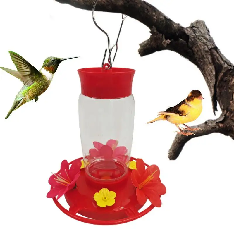 

Hummingbird 1PCS Convenient All Season Hanging Hummingbird Feeder detachable Garden Outdoor Hummingbird Feeder Pet Bird Supplies