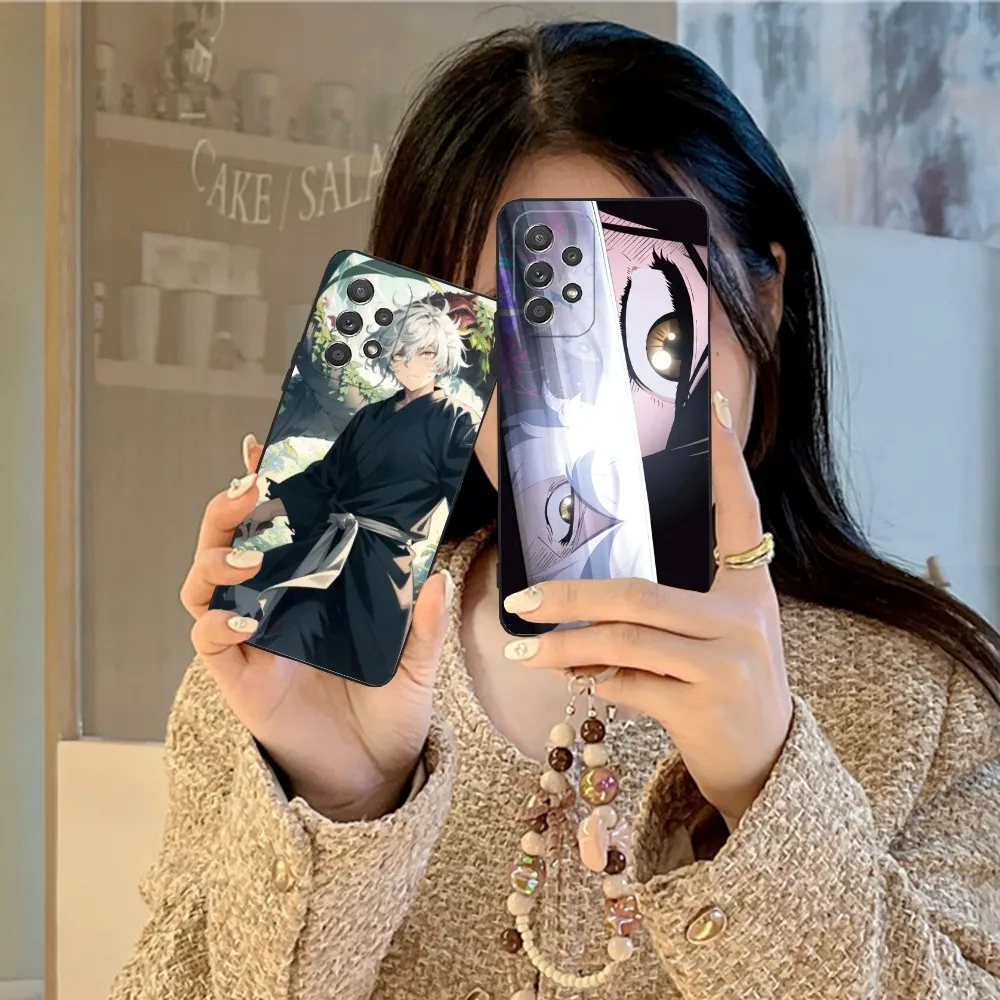 Anime Hell Paradise Mobile Phone Case For Samsung Galaxy A91 70 54 53 52 34 24 21 Note 20 10 M54 Plus Ultra 5G Black Cover