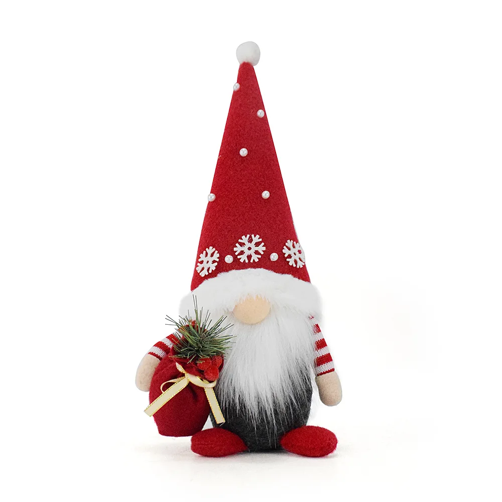 Christmas Faceless Doll Doll Gnome Gnome Ornaments Christmas Holiday Decorations Ragdoll Gnome