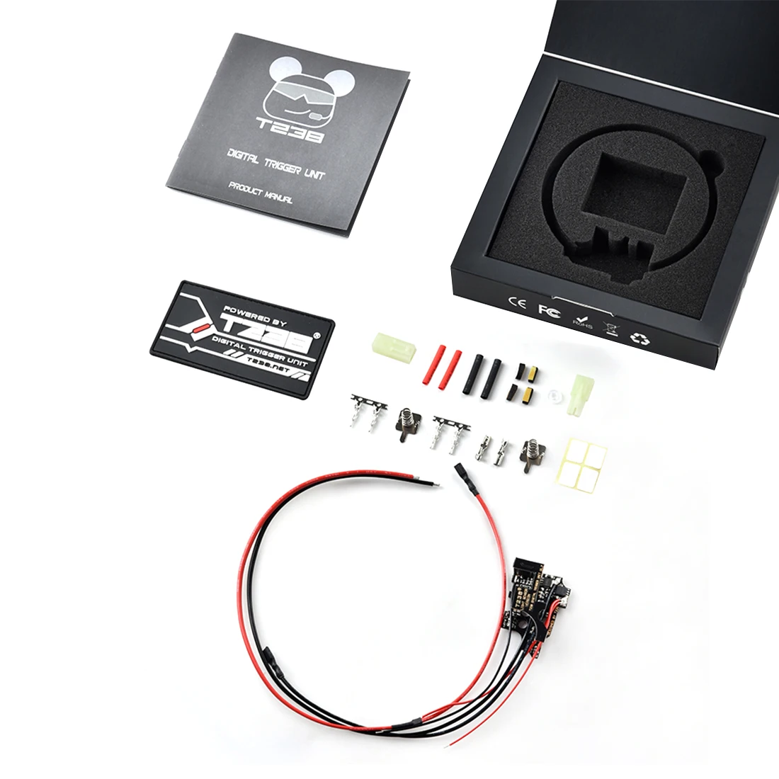 

New Version 1.7 T238 Programmable MOSFET Electronic Fire Control Module For XWE M4 / JM Gen.9 / FB / Jingji / JQ No.2 Gearbox