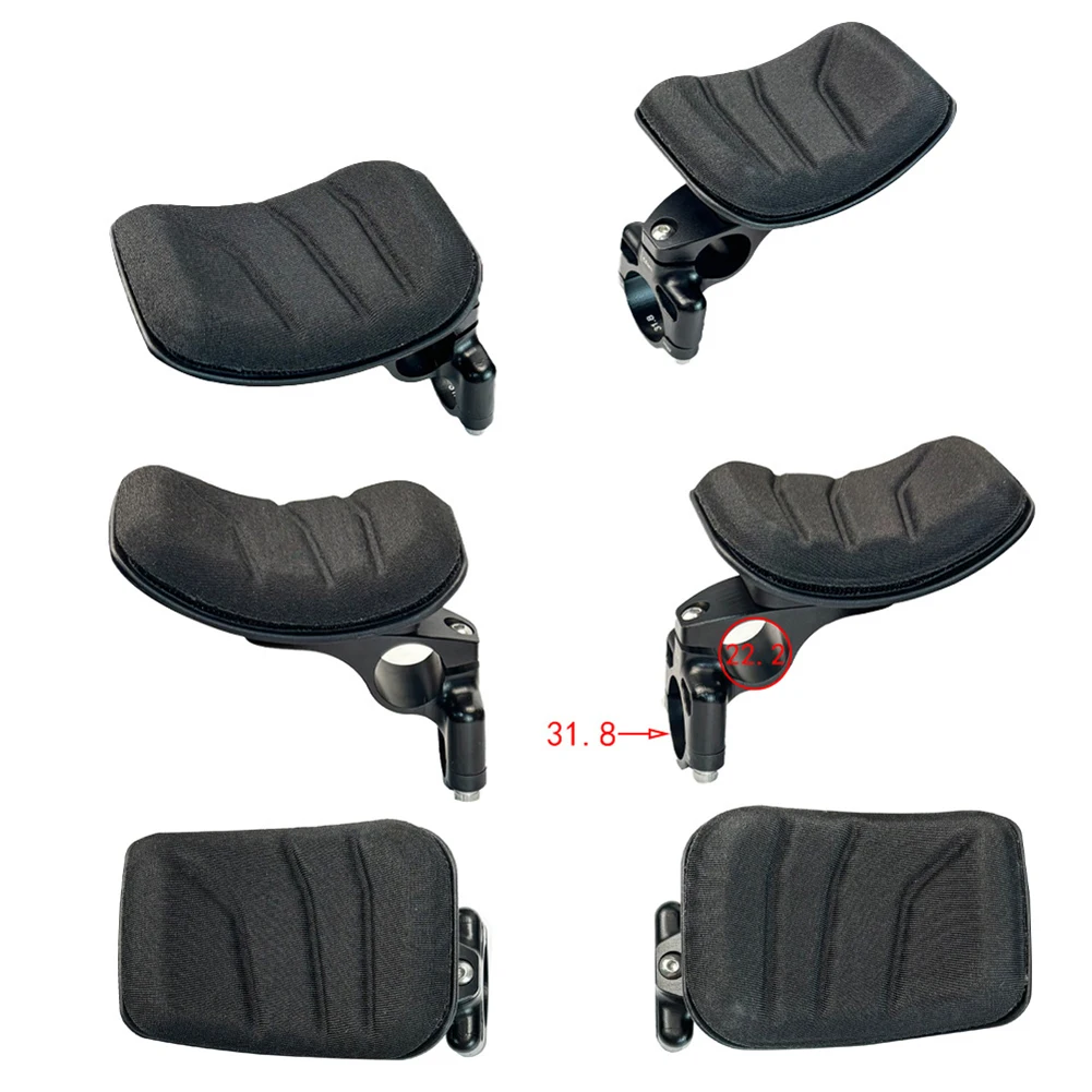 Cycling Resting Pads Bicycle Bracket Handlebar Clamp Bicycle Rest Handlebar Pad Aluminum Alloy For Road /mountain/track/TT Bikes