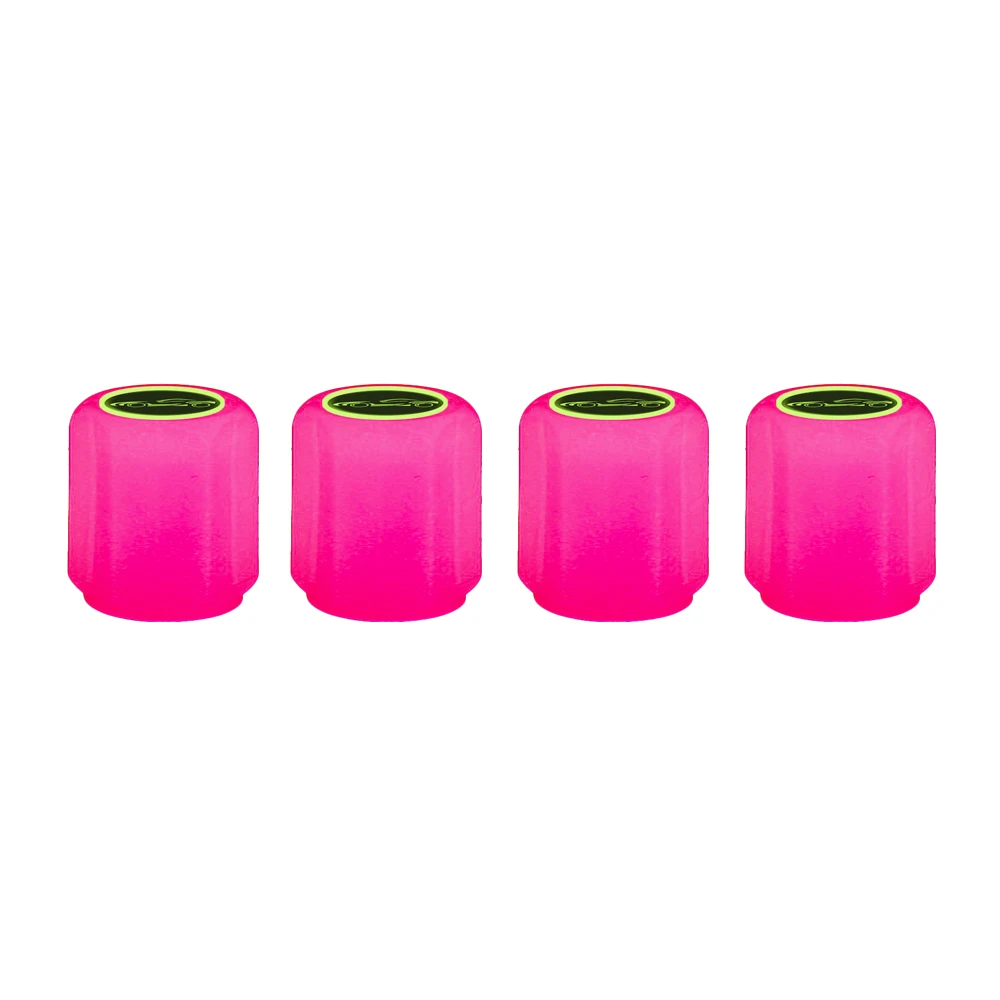 8 Tappi Valvola Pneumatico Luminosi Fluorescenti – Copristelo Auto Glow In The Dark Per Cerchio - 5
