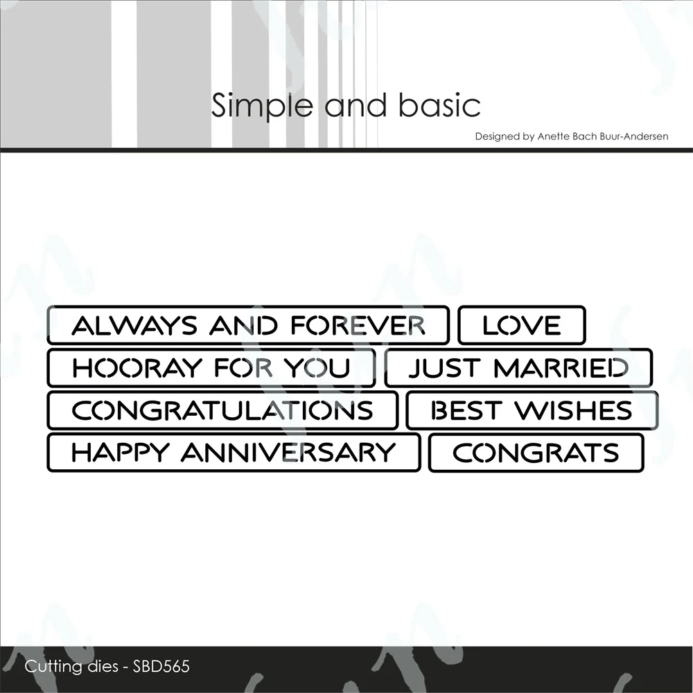 Sending Words Silicone Stamps Happy Hearts Metal Cutting Dies Decoration Scrapbooking DIY Paper Card Album Mould Craft