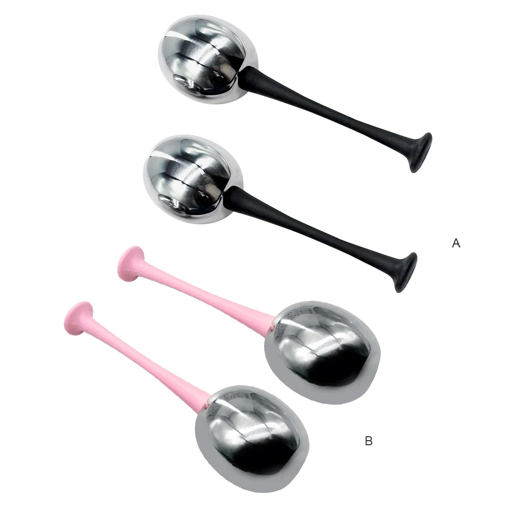 

2 Pieces Face Roller Skin Care Handheld Cold Compress Massaging Tools
