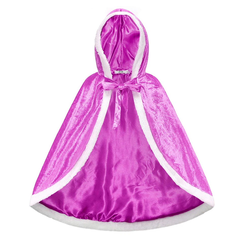 Mantello con Cappuccio per Bambini di Natale Carino per