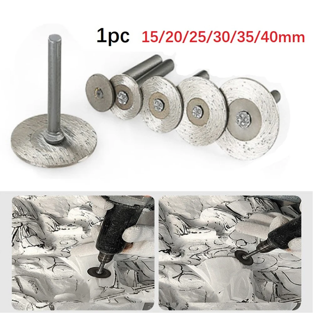 

Diamond Cutting Circular Saw Blade Cutting Disc 6mm Shank For Wood Metal Stone With Mandrel Polishing Grinding Disc