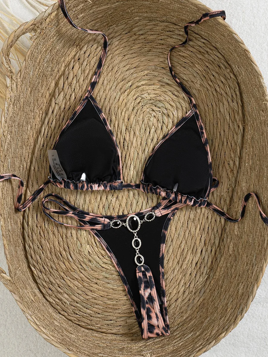 bikini top and bottom set displayed clearly