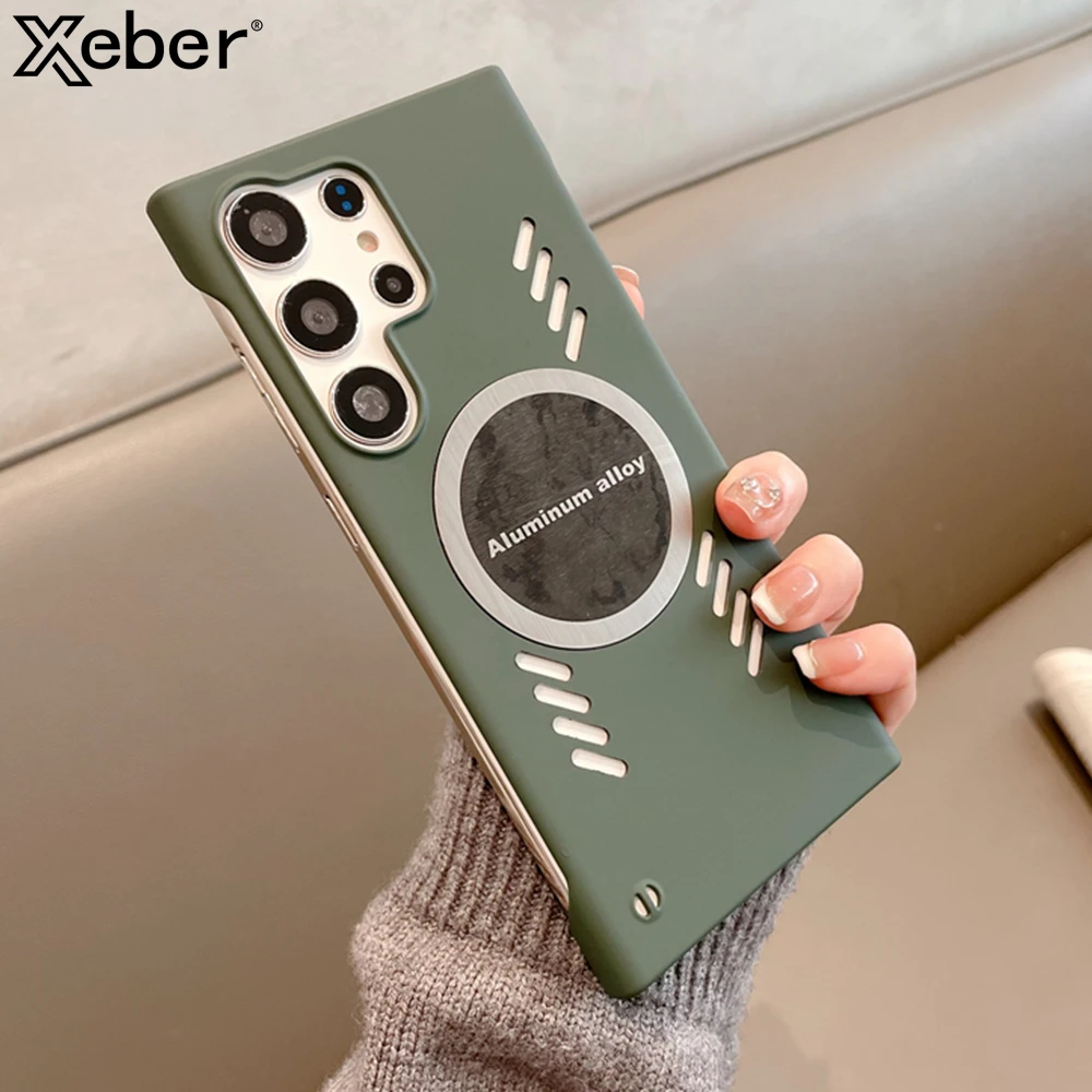 Magsafe Ultra Thin Frameless Magnetic Breathable Heat Dissipation Phone Case